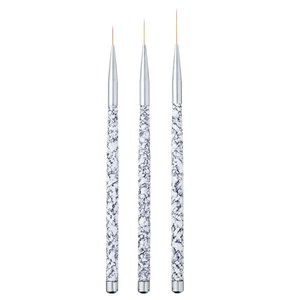 Tbestmax Professional Fine Nail Art Liner Brush UV Gel Painting Acrylic Nail Bru